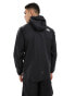 The North Face Higher run rain jacket in black