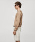 ფოტო #3 პროდუქტის Men's Fine Mulberry Silk Sweater