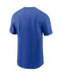 Men's Royal Los Angeles Rams Yard Line Fashion Asbury T-shirt