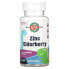 Фото #1 товара Витамины и минералы Цинк KAL Dinosaurs, Zinc Elderberry, Mixed Berry, 90 Микротаблеток