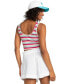 Juniors' Keep It Wavy Striped Cropped Tank