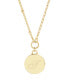 ფოტო #5 პროდუქტის 14K Gold Plated Paige Initial Pendant