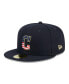 Men's Navy Cleveland Guardians 2023 Fourth of July 59FIFTY Fitted Hat
