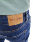 ONLY & SONS warp skinny fit jeans in mid wash