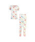 ფოტო #1 პროდუქტის Baby Boys Organic Cotton Tight-Fit Pajama Set, Butterflies