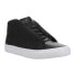 Фото #2 товара London Fog Lfm Dorance Mid High Top Mens Black Sneakers Casual Shoes CL30370M-B