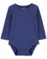 Baby Waffle Knit Long-Sleeve Bodysuit 3M