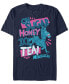 Фото #1 товара Madagascar Men's Marty Sugar Honey Ice Tea Quote Short Sleeve T-Shirt