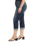 ფოტო #3 პროდუქტის Plus Size Suki Luxe Stretch Mid Rise Curvy Fit Capri