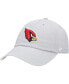 ფოტო #1 პროდუქტის Men's Gray Arizona Cardinals Clean Up Adjustable Hat