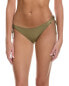 Фото #1 товара Zadig & Voltaire Lumiere Bandeau Bikini Bottom Women's Gold 38