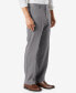 ფოტო #3 პროდუქტის Men's Big & Tall Easy Classic Fit Khaki Stretch Pants