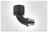 Фото #1 товара HellermannTyton Hellermann Tyton 166-22503, Conduit elbow, Black, Nickel-plated brass, Polyamide, Metric, M20, 1.2 cm