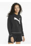 Фото #2 товара Siyah Kadın Bisiklet Yaka Sweatshirt 84710401 Modern Sports Hoodie