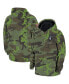Фото #4 товара Men's Camo Michigan State Spartans Hoodie Full-Snap Jacket