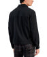 Men's Regular-Fit Black Coat