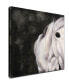 Фото #2 товара 'Snow Horse' Canvas Wall Art, 20x20"