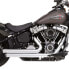 RINEHART 2-2 Flush Harley Davidson FLDE 1750 ABS Softail Deluxe 107 Ref:300-1100 not homologated full line system Black / Chrome, Not Homologated - фото #2