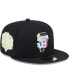 Фото #1 товара Men's Black San Francisco Giants Multi-Color Pack 59FIFTY Fitted Hat