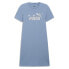 Фото #2 товара Puma Essential Slim Floral Short Sleeve T-Shirt Dress Womens Blue Casual 6820942