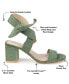 ფოტო #7 პროდუქტის Women's Hether Block Heel Sandals