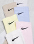 Nike Training Everyday Cushioned Plus 6 pack crew socks in multi