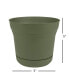 Фото #2 товара SP0542 Saturn Collection Planter with Saucer, Living Green - 5 inches