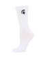 Women's Green, White Michigan State Spartans 2-Pack Quarter-Length Socks