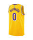 Фото #4 товара Men's Russell Westbrook Gold Los Angeles Lakers 2020/21 Swingman Player Jersey - Icon Edition