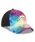 Фото #3 товара Men's and Women's Multicolor, Black Los Angeles Chargers 2023 NFL Crucial Catch 39THIRTY Flex Hat