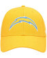 ფოტო #3 პროდუქტის Boys Gold Los Angeles Chargers Basic Secondary MVP Adjustable Hat