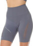Фото #1 товара Леггинсы спортивные женские BRUBECK LB10440 GYM с короткими штанами серые L