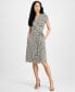Фото #1 товара Women's Printed Wrap Dress, Created for Macy's