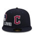 Men's Navy Cleveland Guardians 2024 City Connect Icon 59FIFTY Fitted Hat Синий, 7 - фото #2