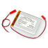 Фото #2 товара Akyga Li-Pol cell 3500mAh 1S 3,7V - JST-BEC connector + socket - 68x55x6mm