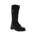 Фото #2 товара Harley-Davidson Lornell 14" Lace D84685 Womens Black Leather Motorcycle Boots