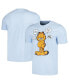 Фото #1 товара Men's and Women's Light Blue Garfield Ask Me If I Care T-shirt