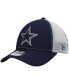 Фото #1 товара Men's Navy Dallas Cowboys Basic Trucker 9FORTY Snapback Hat
