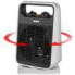 Фото #7 товара UNOLD 86116 - Fan electric space heater - 75° - Floor - Black - Silver - Rotary - 2000 W