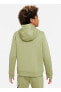 Çocuk Yeşil Kapüşonlu Sweatshirt CJ7861-334 B NSW CLUB + HBR PO