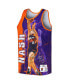 Men's Steve Nash Purple Phoenix Suns Hardwood Classics Player Burst Tank Top 2XL - фото #3