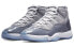 Jordan Air Jordan 11 retro "cool grey" 耐磨防滑 中帮 复古篮球鞋 男女同款 灰白 2021年版 / Кроссовки Jordan Air Jordan CT8012-005