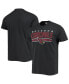 Фото #2 товара Men's Black Arizona Cardinals Team Stripe T-shirt