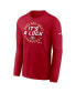 Фото #2 товара Men's Scarlet San Francisco 49ers 2023 NFC West Division Champions Locker Room Trophy Collection Long Sleeve T-shirt