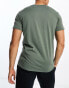 Under Armour embossed logo heavyweight t-shirt in green