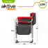 Фото #8 товара Кресло складное с подстаканником и изотермической сумкой AKTIVE Aluminium Director Black/Red