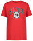 ფოტო #1 პროდუქტის Big Boys Varsity Flag Short Sleeve T-shirt