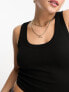 Urban Revivo tank top in black