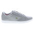Фото #2 товара Lacoste Hydez 119 1 P SMA Mens Gray Leather Lifestyle Sneakers Shoes