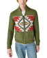 ფოტო #1 პროდუქტის Men's Southwestern Zip-Front Bomber Sweater